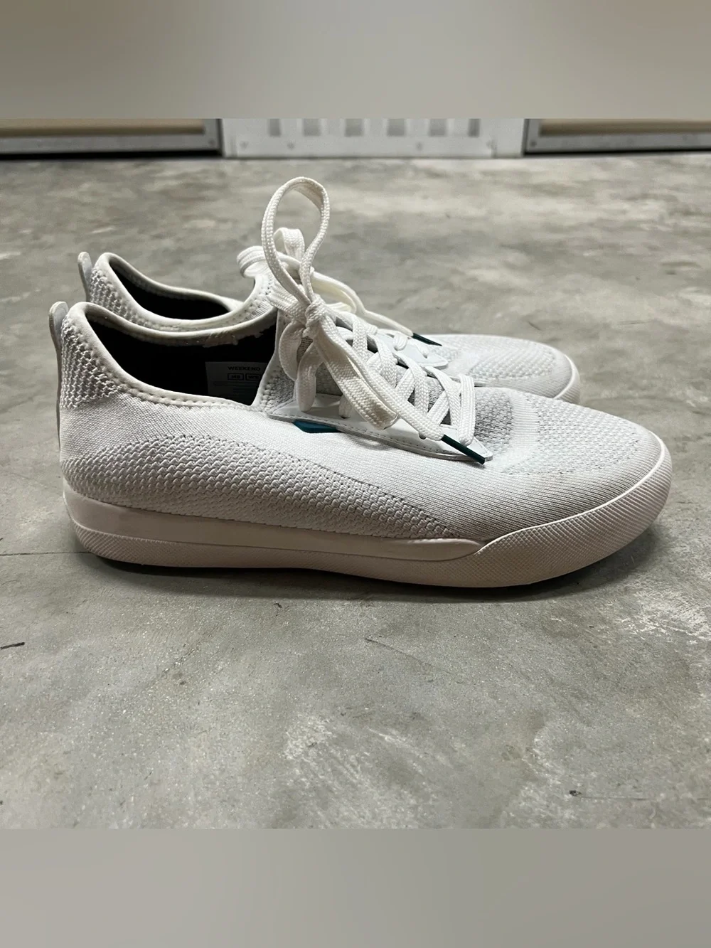 Vessi Weekend Sneaker Womens Size 9 Waterproof Shoes Marble White Mens 8